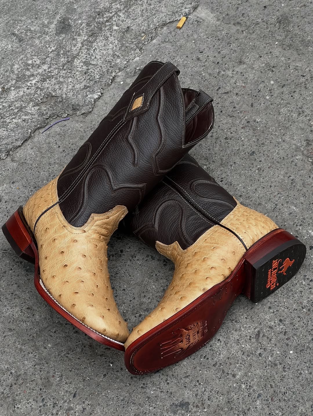 Men's Square Toe Western Cowboy Boots