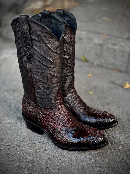 Men's Black Cherry Cowboy Boots