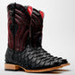 New Black Jumbo Python Boots