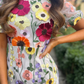 Florence Short Sleeve Floral Dress