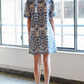 Linen Mini Embroidered Shirtdress