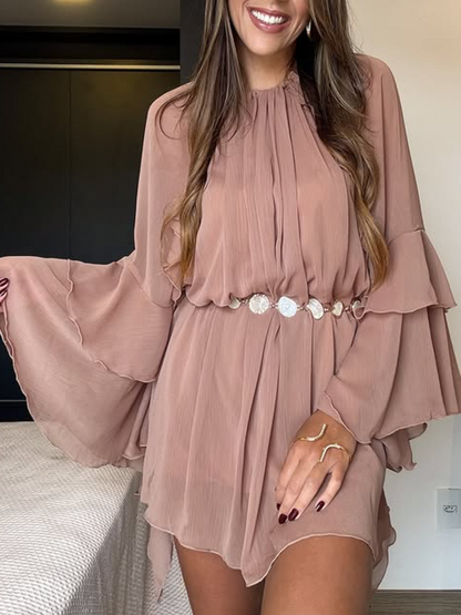 Long Sleeve Bohemian Dress