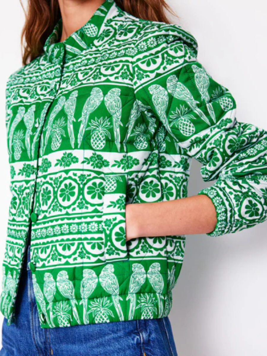 Stunning Cotton Quilted Jacket