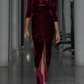 Gorgeous Silk Velvet Dress