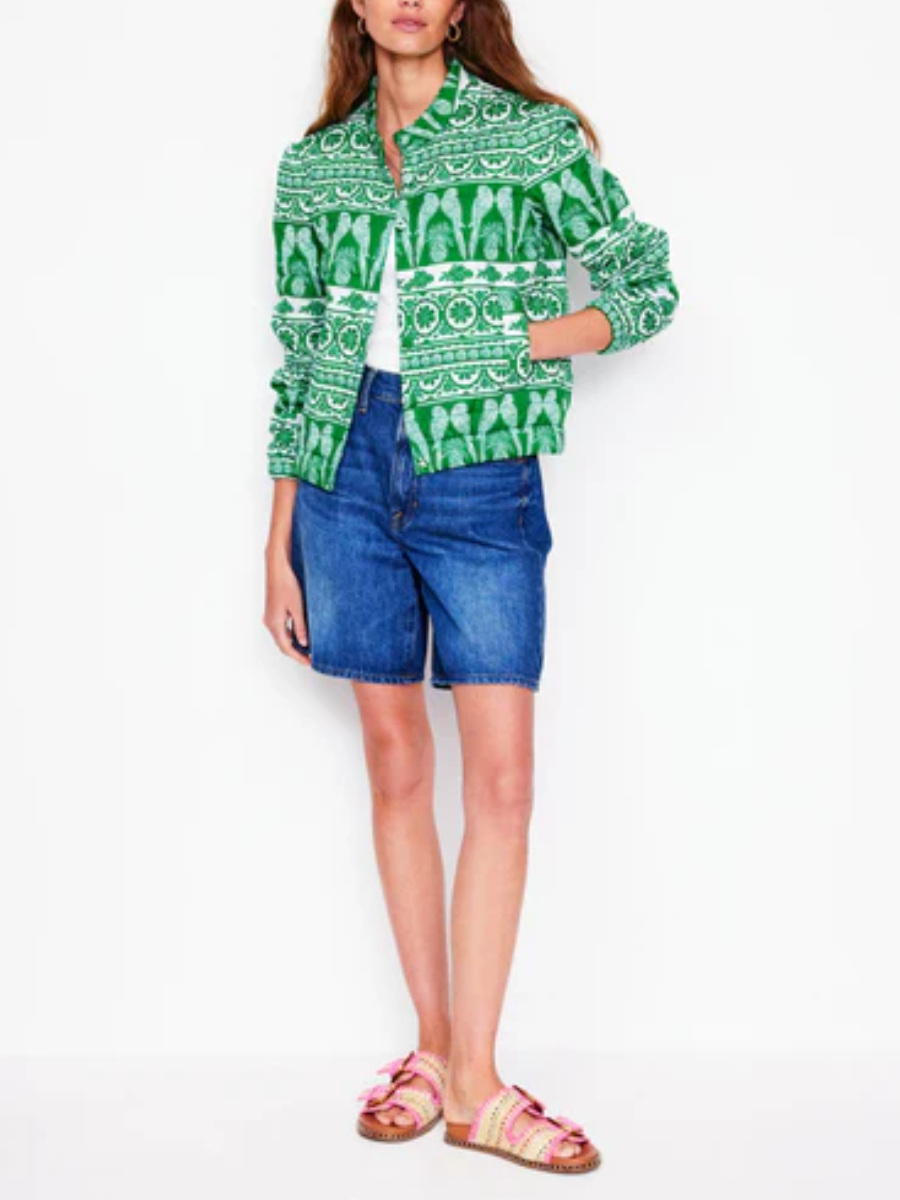 Stunning Cotton Quilted Jacket