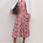 Floral Print Midi Dress