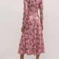 Floral Print Midi Dress