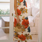 Crimson Poppy Cotton Linen Dress