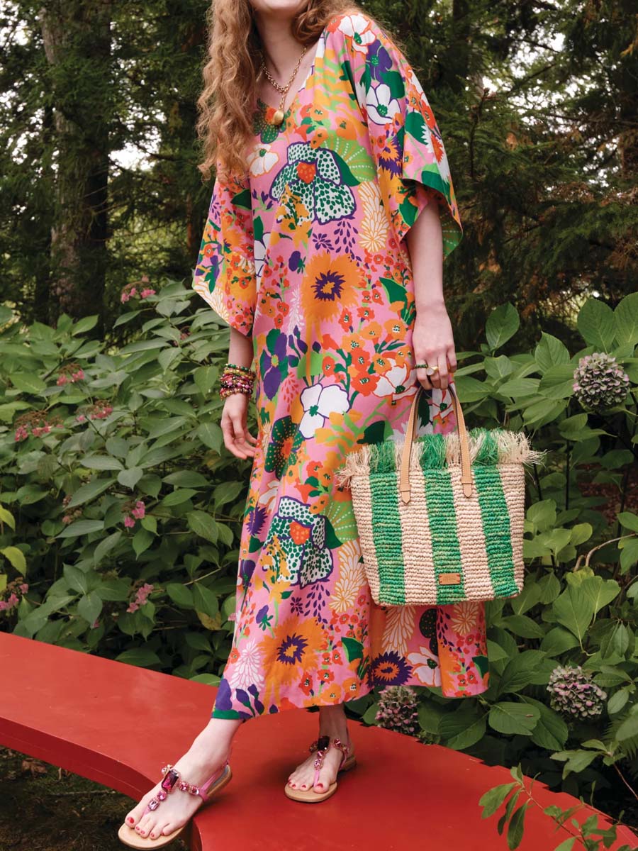 Elegant Floral Lightweight Dress
