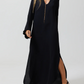 Casual Comfort Long Sleeve Dress
