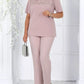 Elegant Cardigan Chiffon Three Piece Set