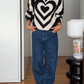 Heart Gradient Sweater