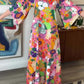 Elegant Floral Lightweight Dress
