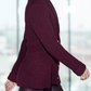 The Fitted Merlot Jacket