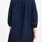 Chic Eyelet Shirt Dress