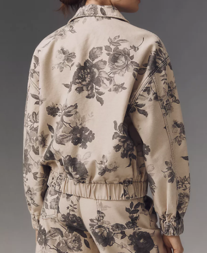 Adorable Printed Short Jacket