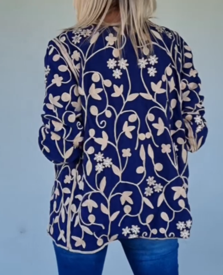 Embroidery Chic Floral Jacket