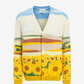 Colorful  Sunflower Cardigan