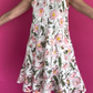 Adorable Sleeveless Lace Floral Dress