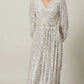 Elegant Sequin Maxi Dress