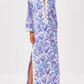 Bell Sleeves Side Slits Dress