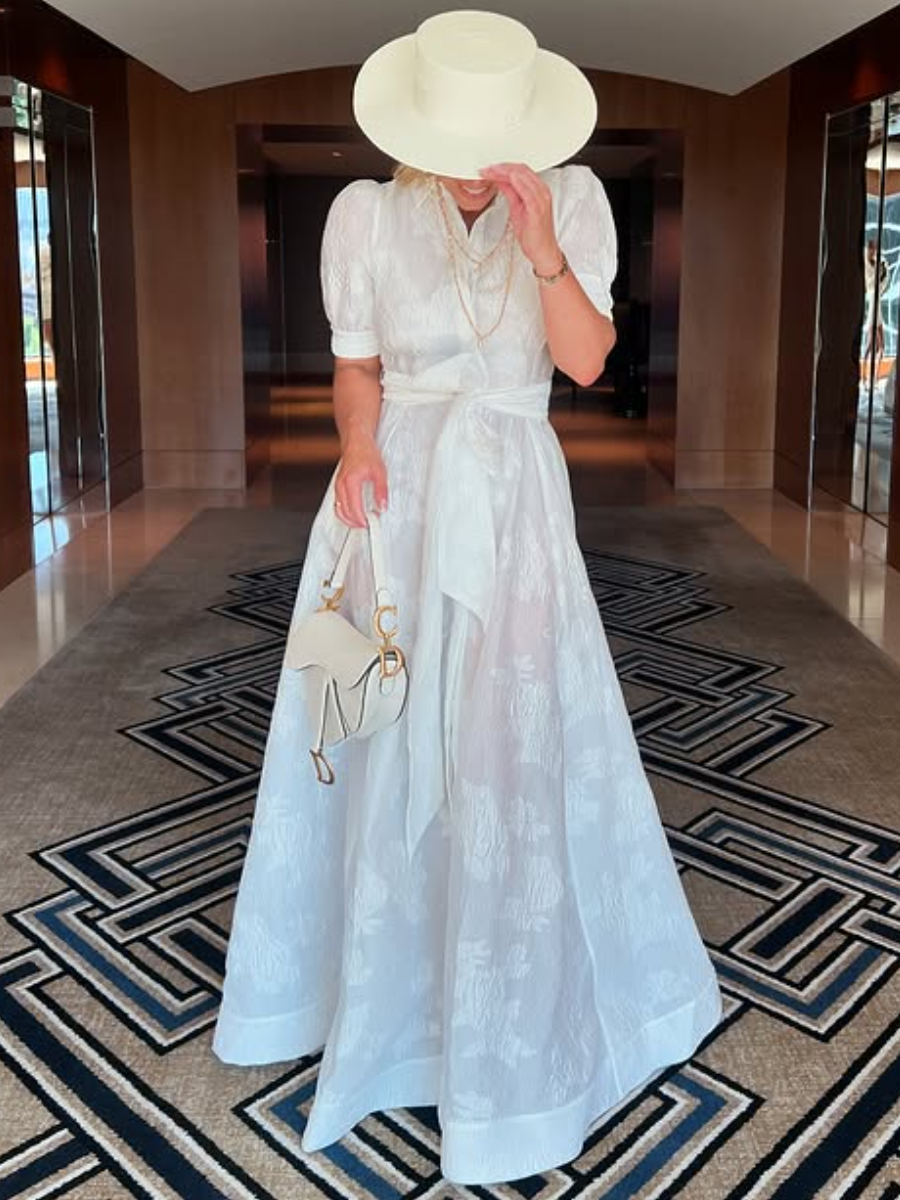 Bride Annette Brocade Dress