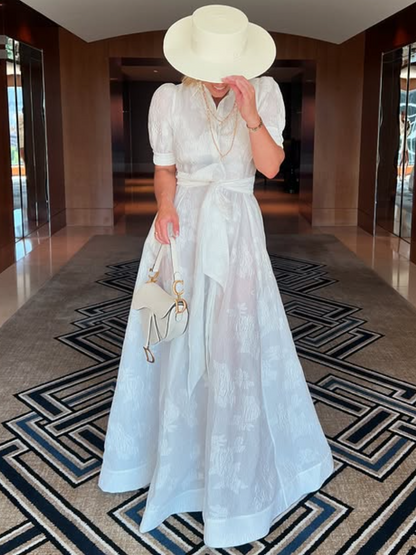 Bride Annette Brocade Dress