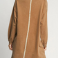 Lace Applique Frayed Hem Terry Dress