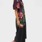 Midnight Moonflower Delaney Dress