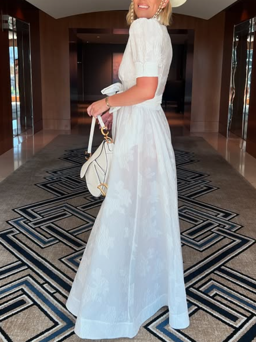 Bride Annette Brocade Dress