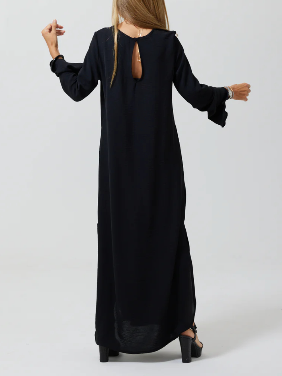 Casual Comfort Long Sleeve Dress