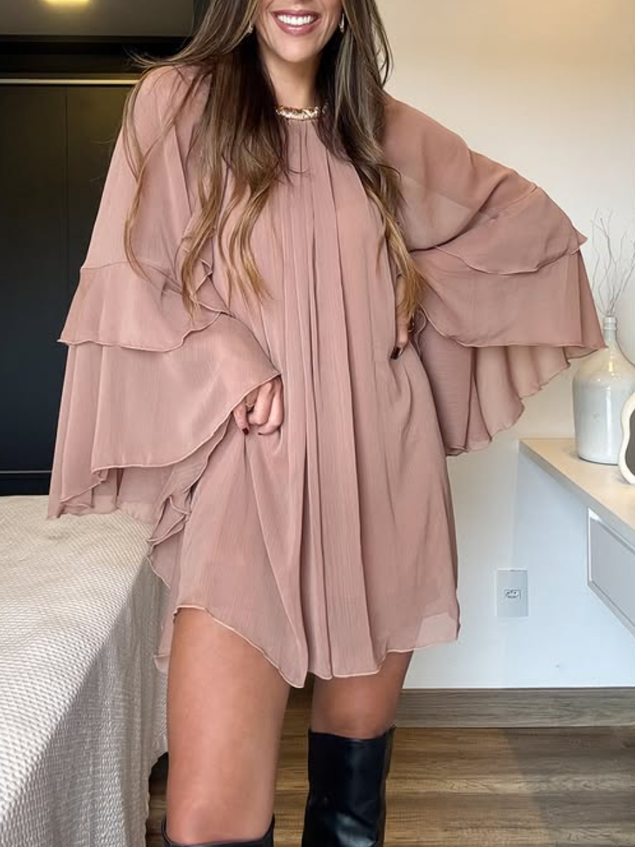 Long Sleeve Bohemian Dress