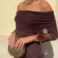 Elegant Mesh One-shoulder Dress