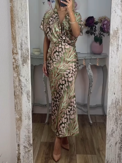 Stylish Print Fashion Dress
