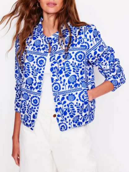 Stunning Cotton Quilted Jacket