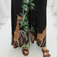 Loose Printed Shirt Dress