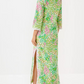 Bell Sleeves Side Slits Dress