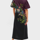 Midnight Moonflower Delaney Dress