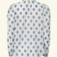 Puff Sleeves Floral Print Shirt