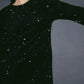 Black Sequined Dress