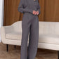 Women's Comfort Knit Button Two-Piece Suit