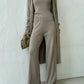 Knit Casual Three Piece Suit