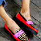 Colorful Colorblock Loafers