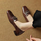 Vintage Casual Leather Loafers