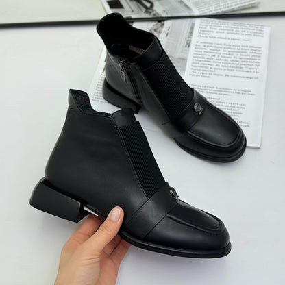 Women's Flat Elastic Boots