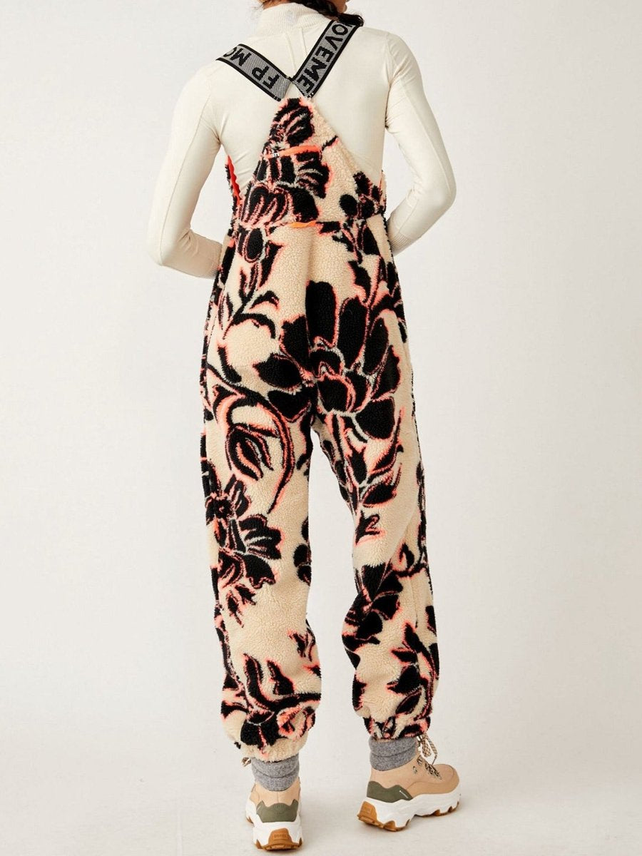 Printed hit The Slopes Jumpsuit