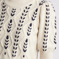 Knitted Elbow Sleeve Sweater