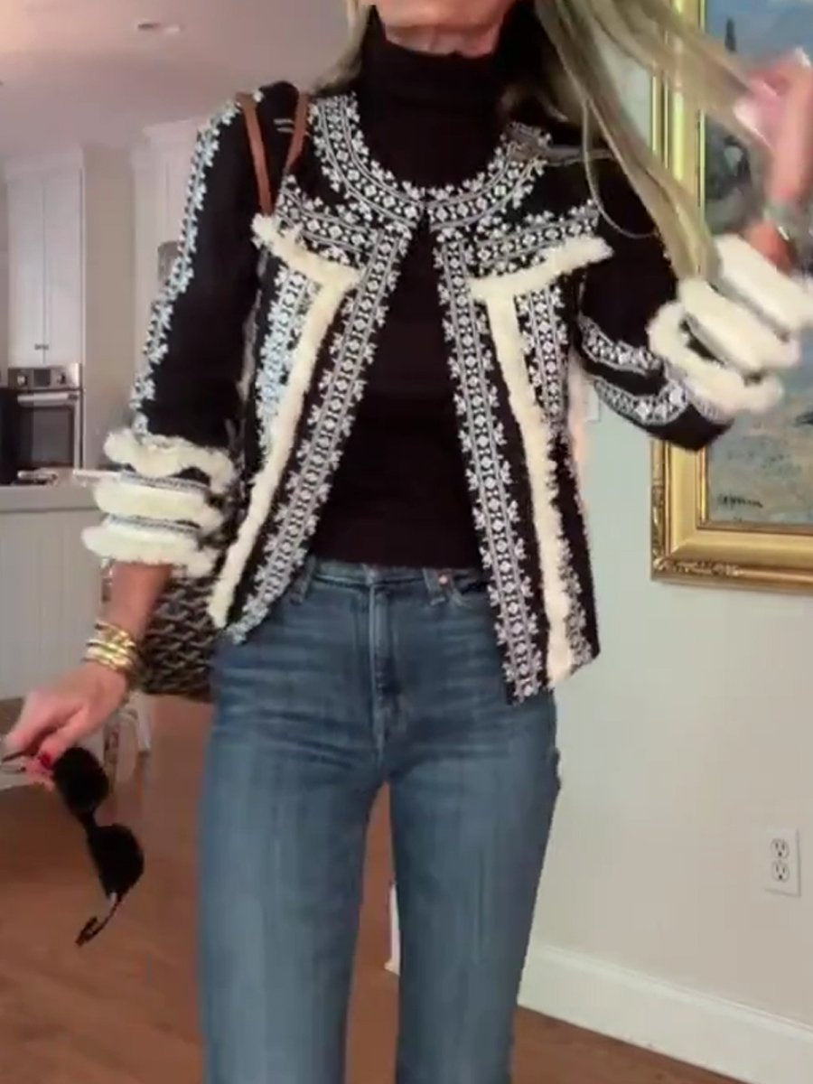 Fashion Fringed Cardigan Jacket