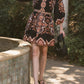 Ethnic Bohemian Print Pocket Dress