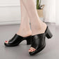 Women's Casual High Heel Slippers